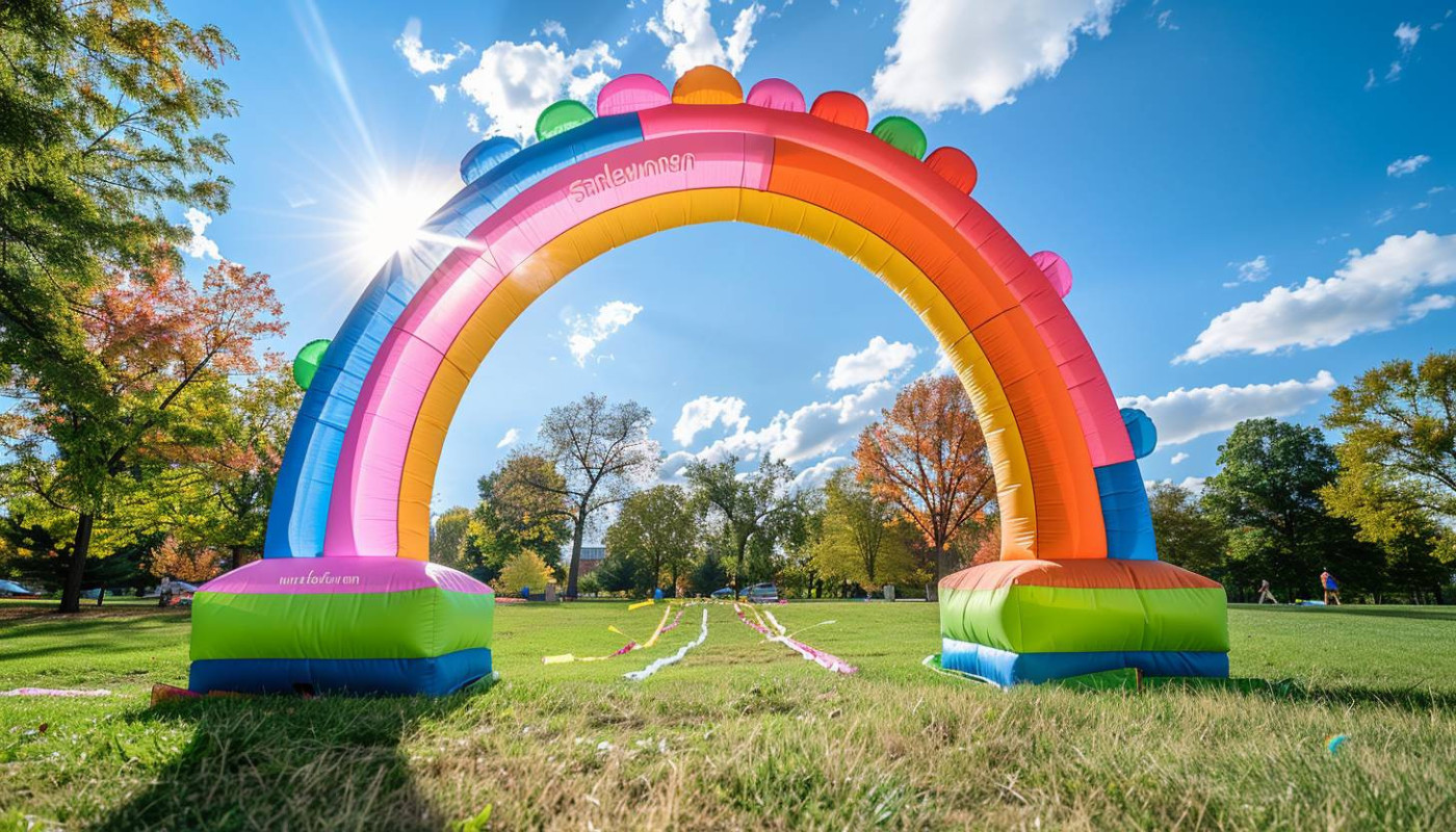 Avantages des arches gonflables personnalisées pour les événements en plein air